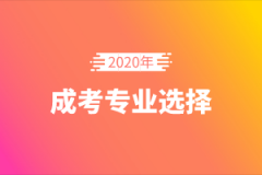 2020年上海成考高起专如何选择专业？